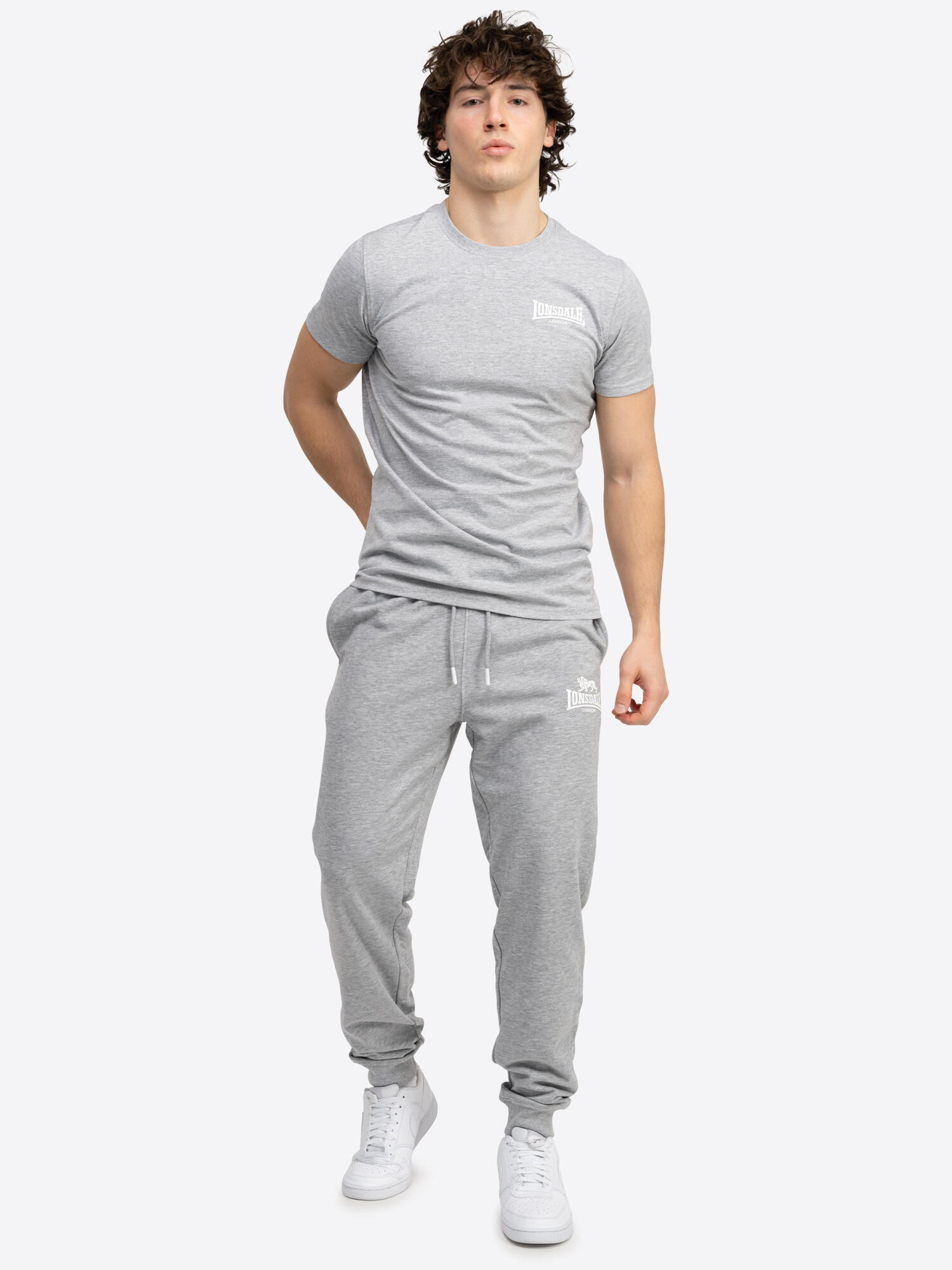 LONSDALE Herren Jogginghose schmale Passform PILSDON 3/6