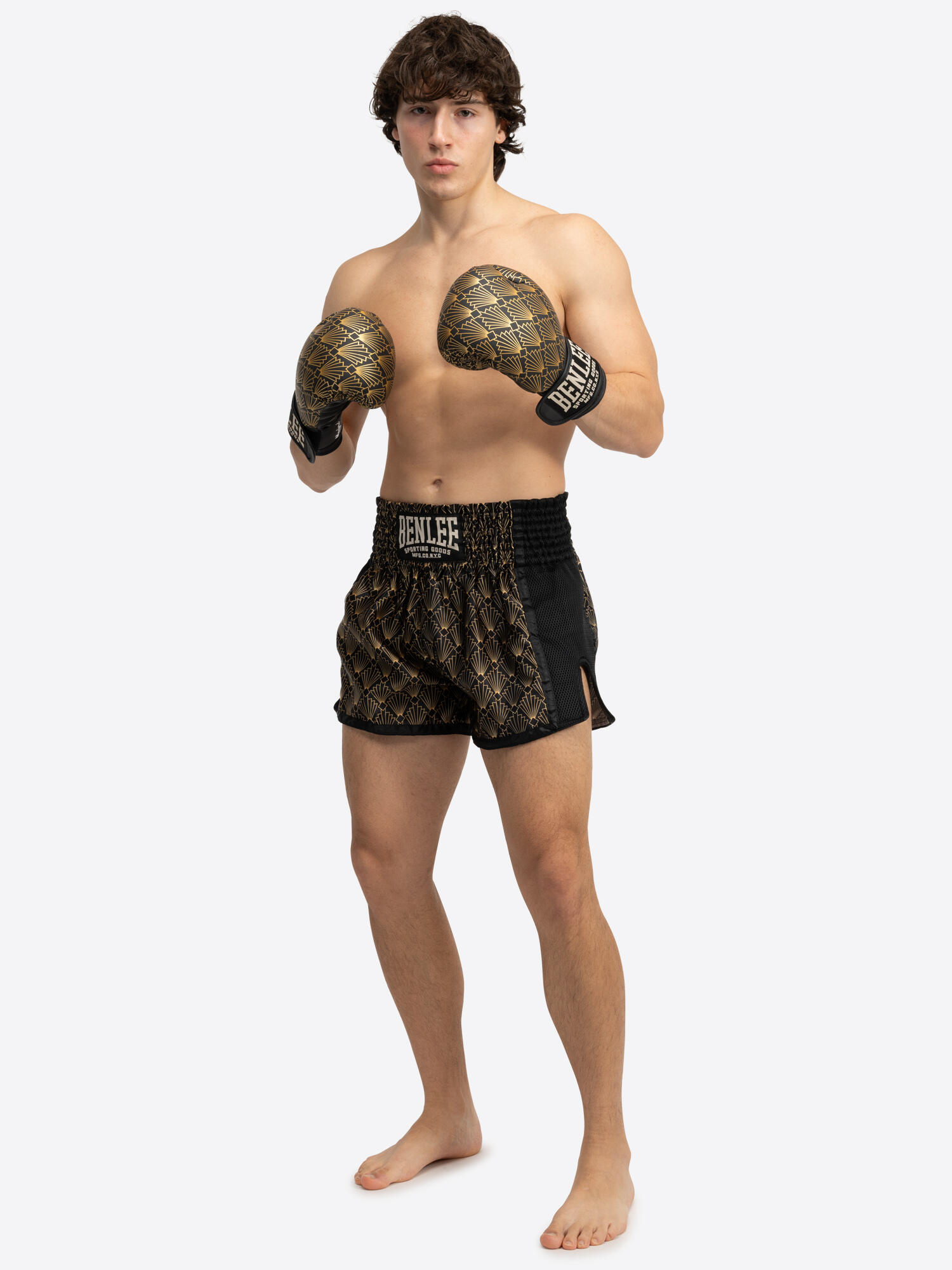 Pantaloni da boxe tailandese Benlee Goldstone 3/6