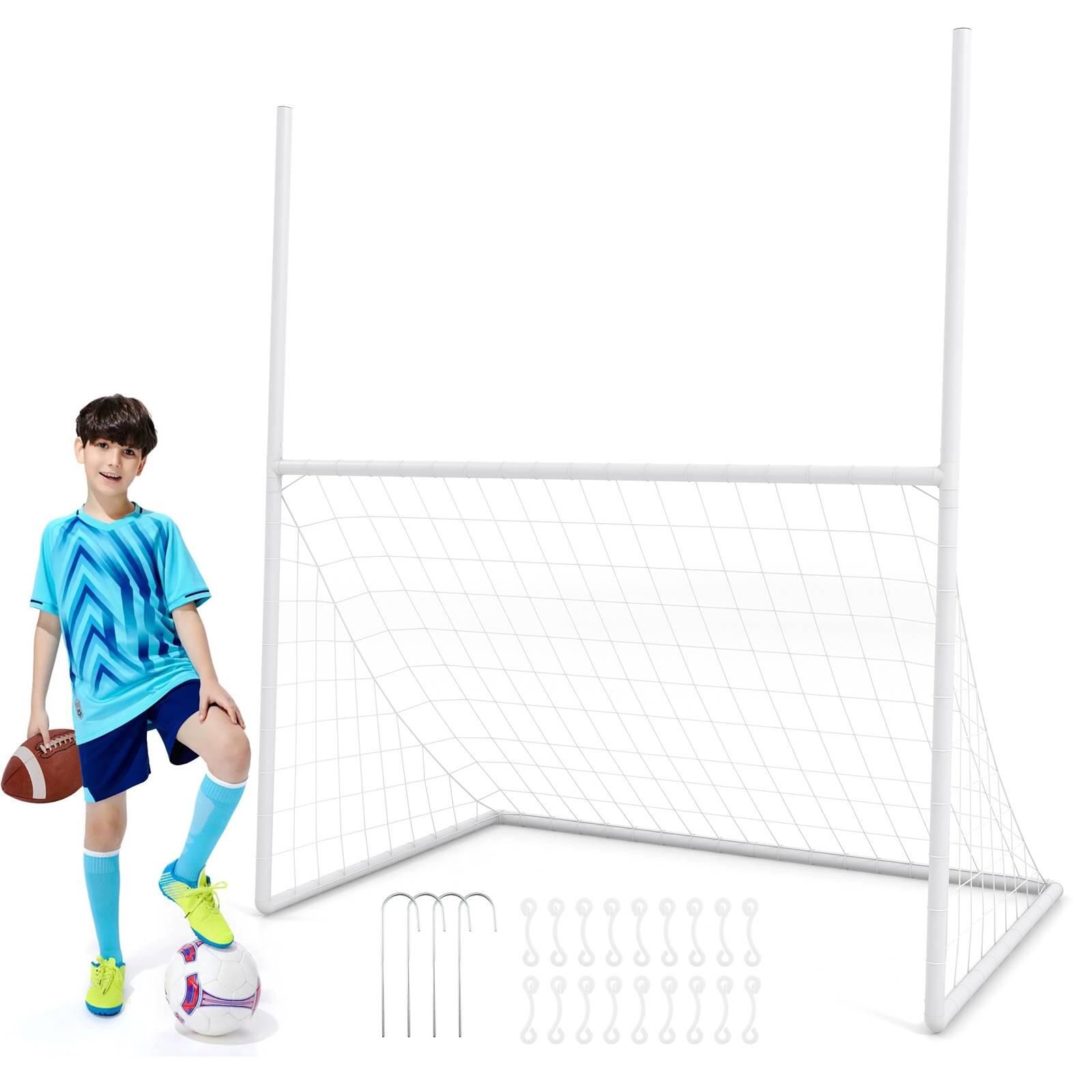 2 in 1 Kids Soccer Goal Football Training Equipment Backyard School
