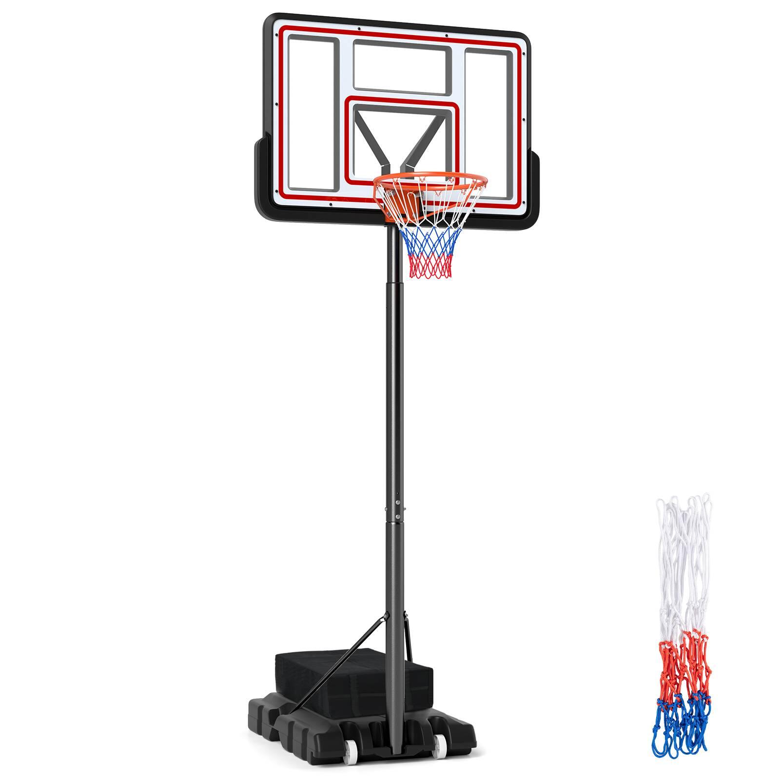 2.25-3.05M Adjustable Basketball Hoop Outdoor Basketball Goal System