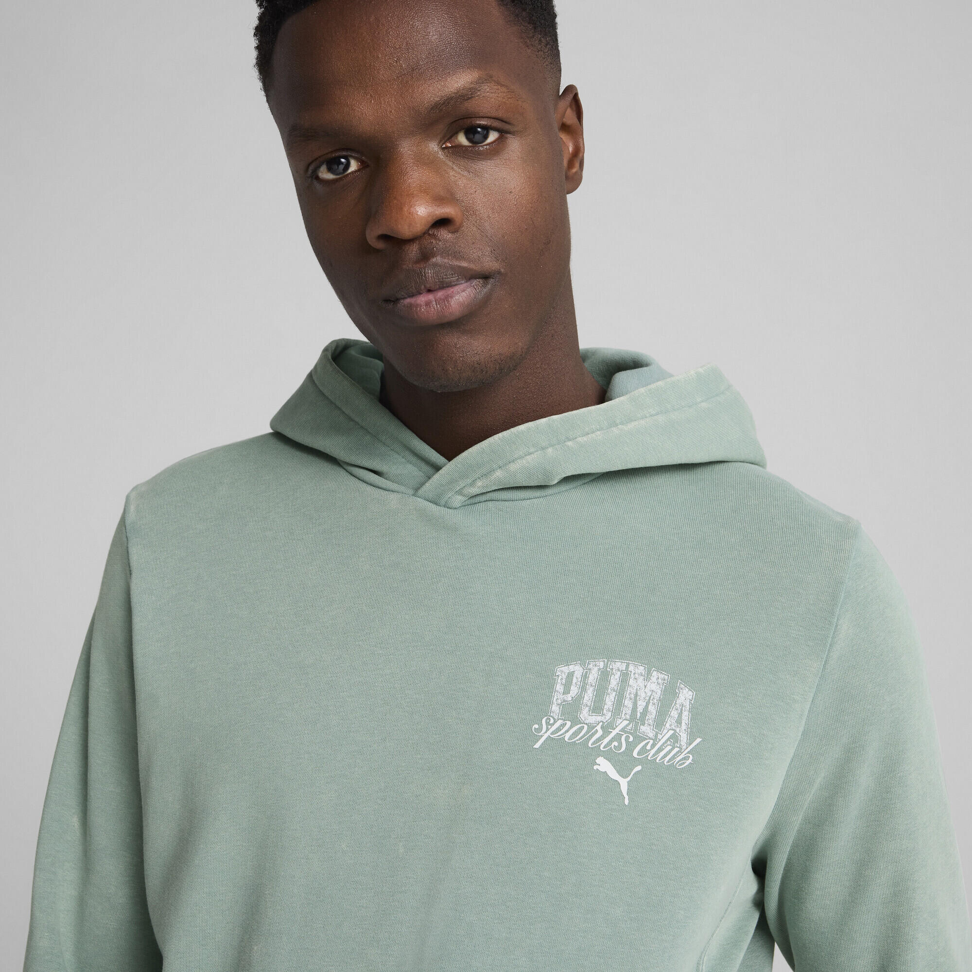 PUMA Class verwassen hoodie voor heren PUMA Green Moon 3/7