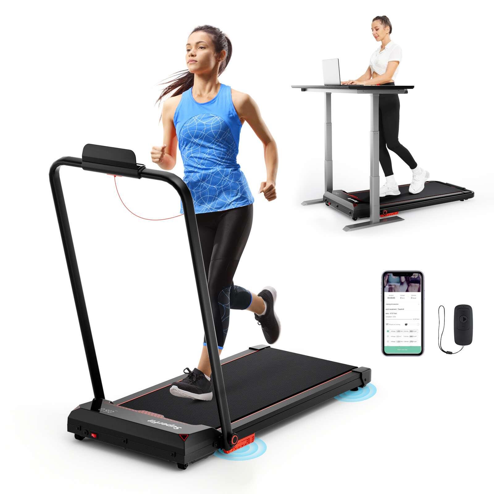 Folding Electric Treadmill Exercise Running Walking Machine LED Screen