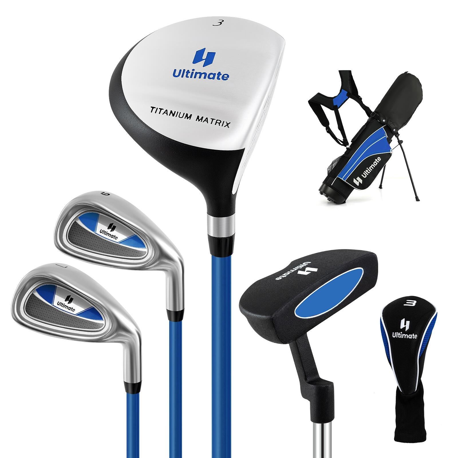 Junior Complete Golf Club Set for Age 11 to 13 Blue