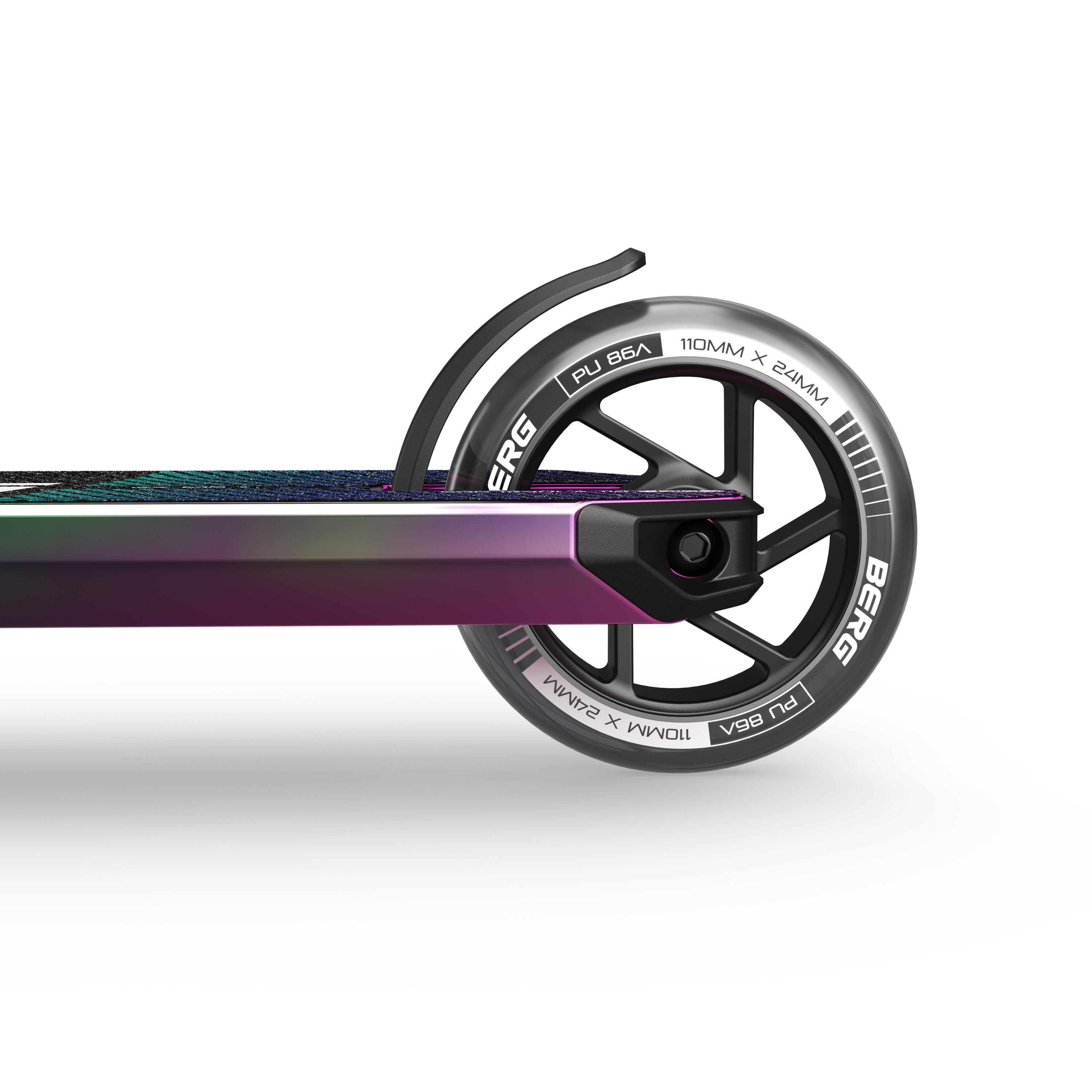Trottinette Freestyle pour Enfants, Proxus X1 Neochrome/Noir 5/5