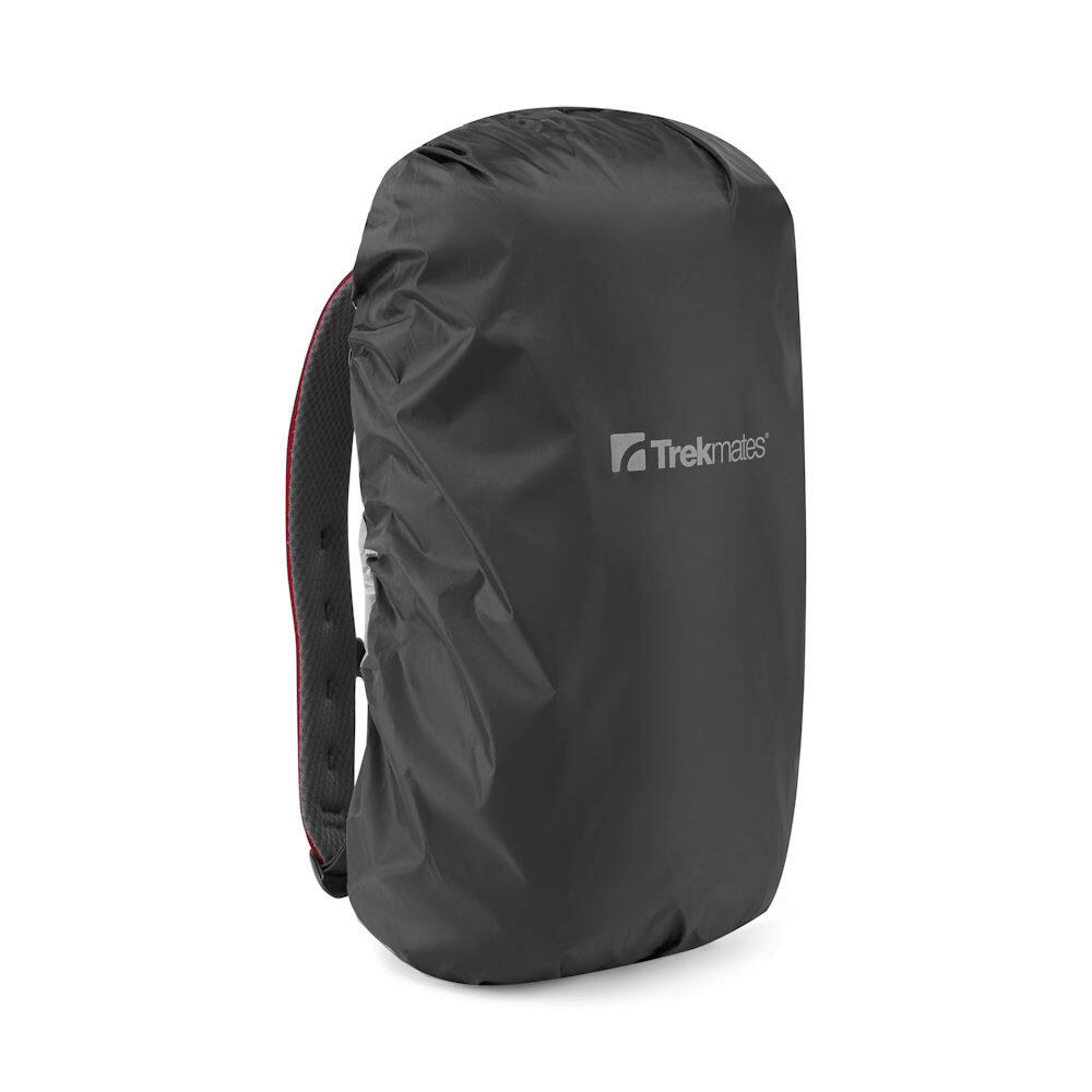 funda impermeable reflectante para mochila, gris oscuro, ligera 2/2