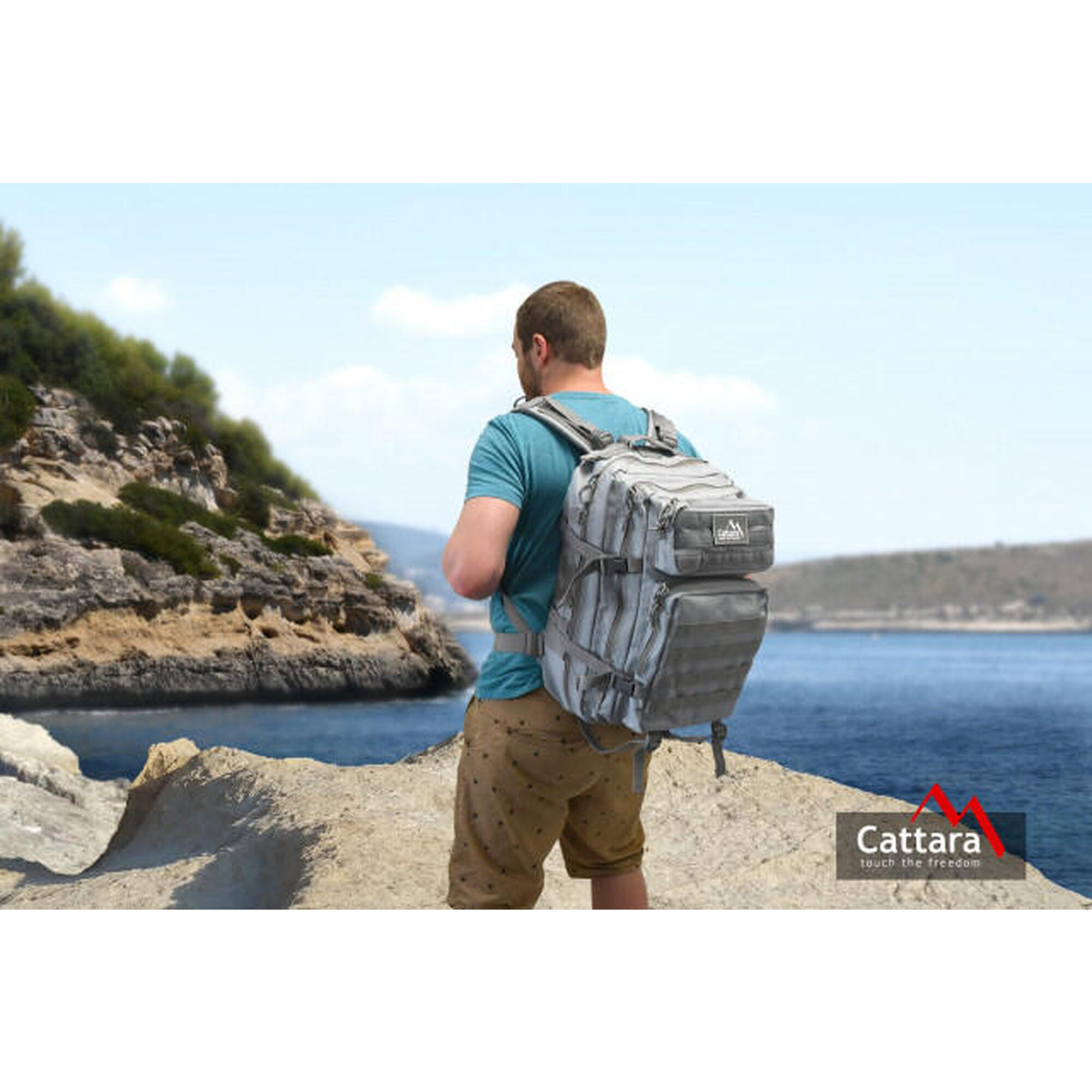 Rucsac 45 litri gri Cattara