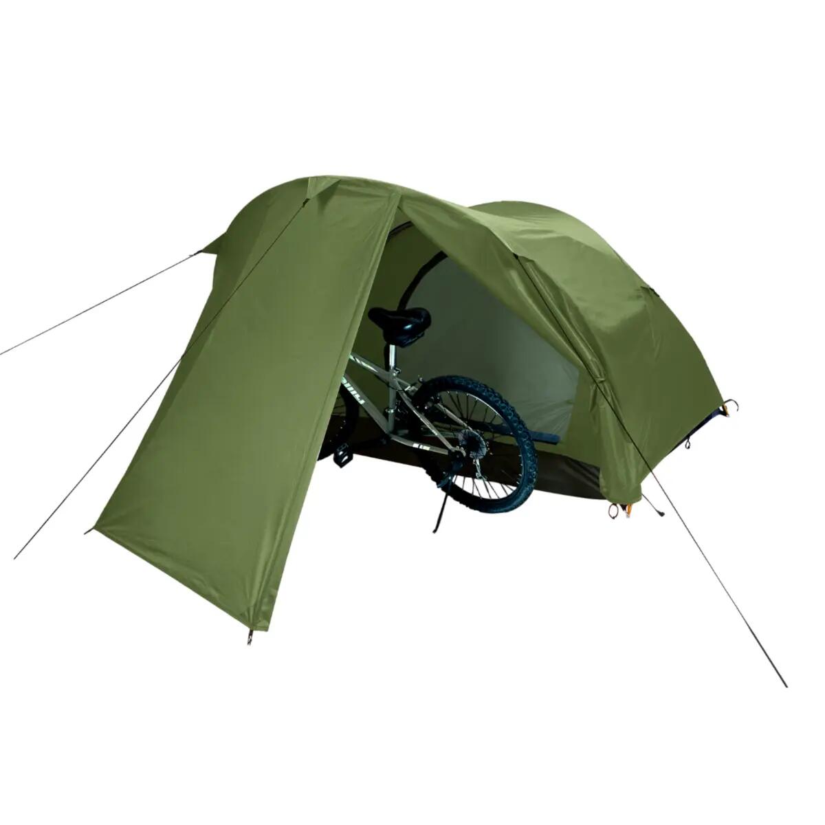 Namiot trekkingowy/kolarski Freetime Ride 2 DLX, zielony, 2 osoby, 3.4kg 2/5