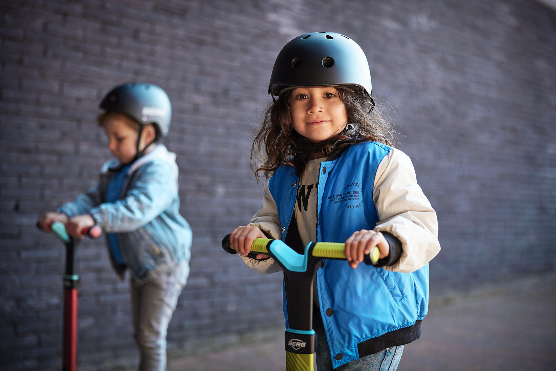 Opvouwbare kinderstep BERG Nexo met 3 wielen Blauw 7/7