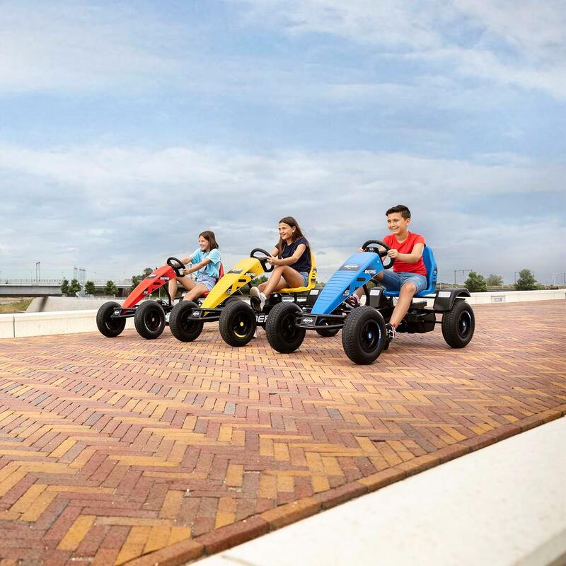 Gokart z regulowanym siedzeniem XL B.Super Yellow BFR BERG