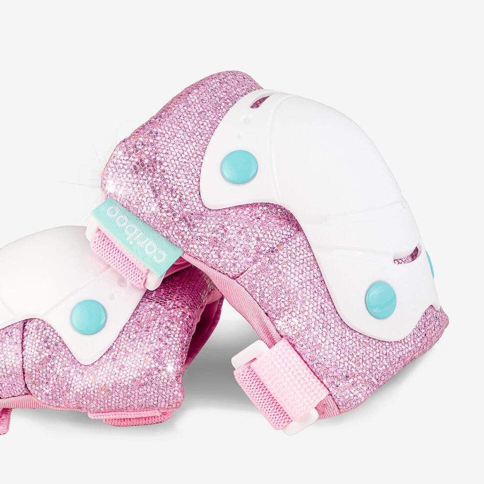 Ochraniacze dla dzieci Cariboo Ballerina M 2-pack (różowe) -4877