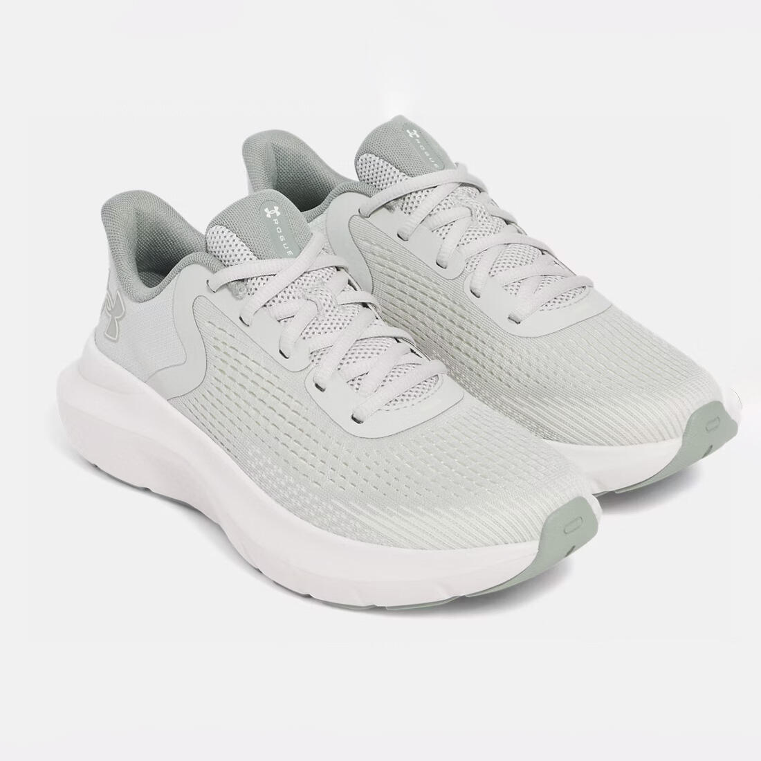 Tênis de Corrida UA Rogue 5 Verde Água para Mulher 5/5