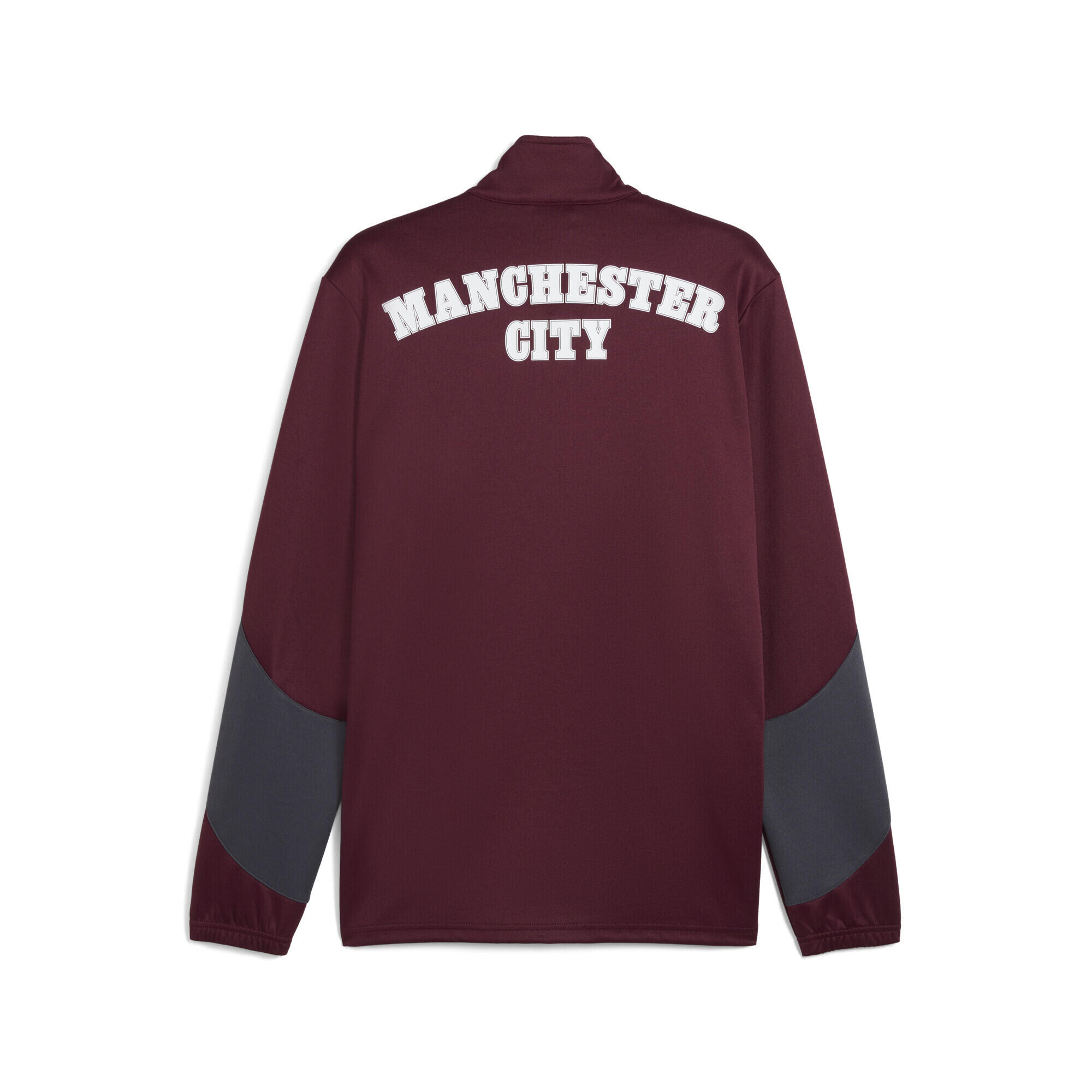 Veste Manchester City ftblNRGY+ Homme PUMA Dark Rosette Stormy Slate Red Gray 7/7