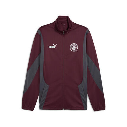 Manchester City ftblNRGY+ Jacke Herren PUMA Dark Rosette Stormy Slate Red Gray