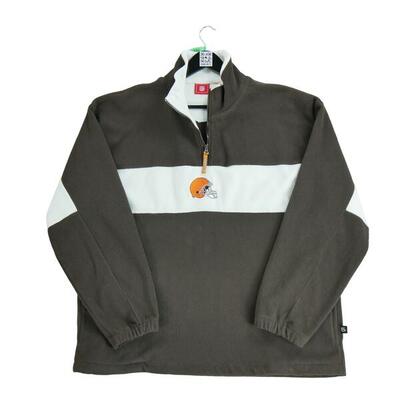 Tweedehands - fleece pullover nfl cleveland browns - zeer goede staat