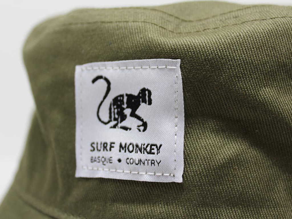 Gorro Sombrero - 100% Algodón / Adulto / Sin cuerda (Verde Oliva) 2/2