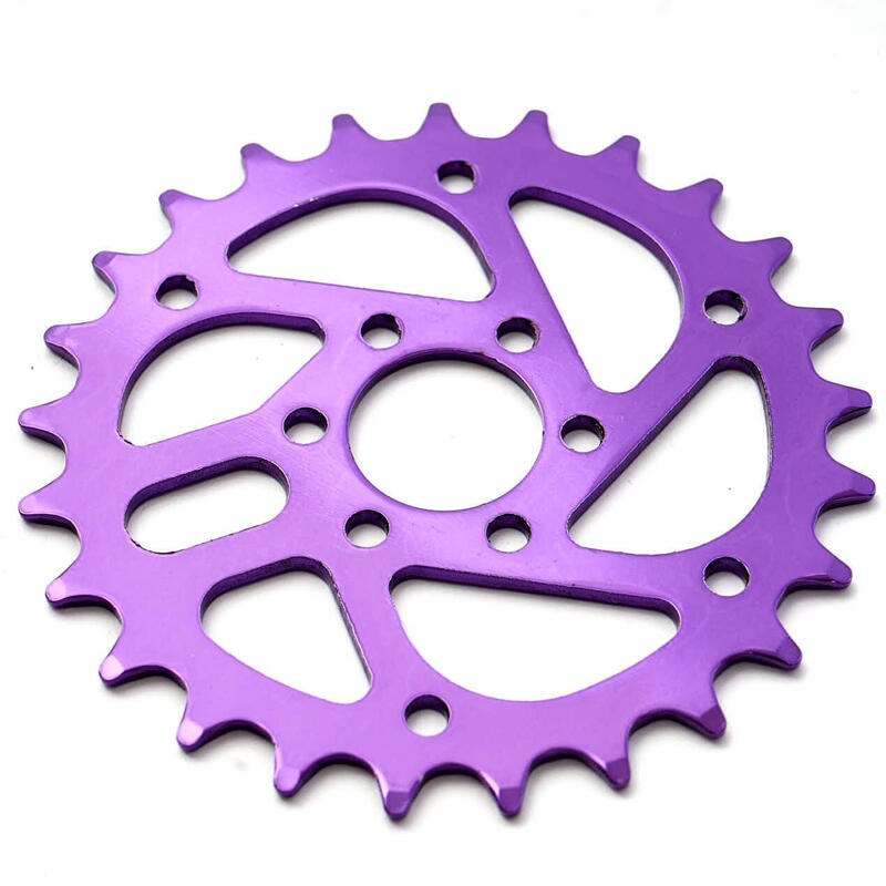 BMX ŘETĚZOVÝ KROUŽEK MVP PURPLE 25T KHEBIKES