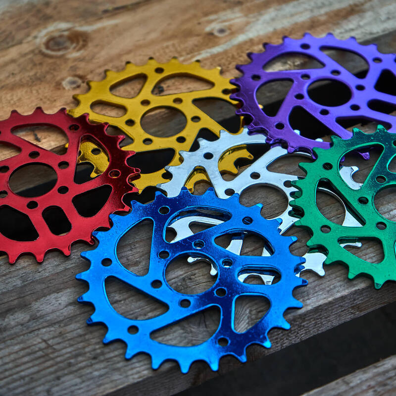 BMX ŘETĚZOVÝ KROUŽEK MVP GREEN 25T KHEBIKES