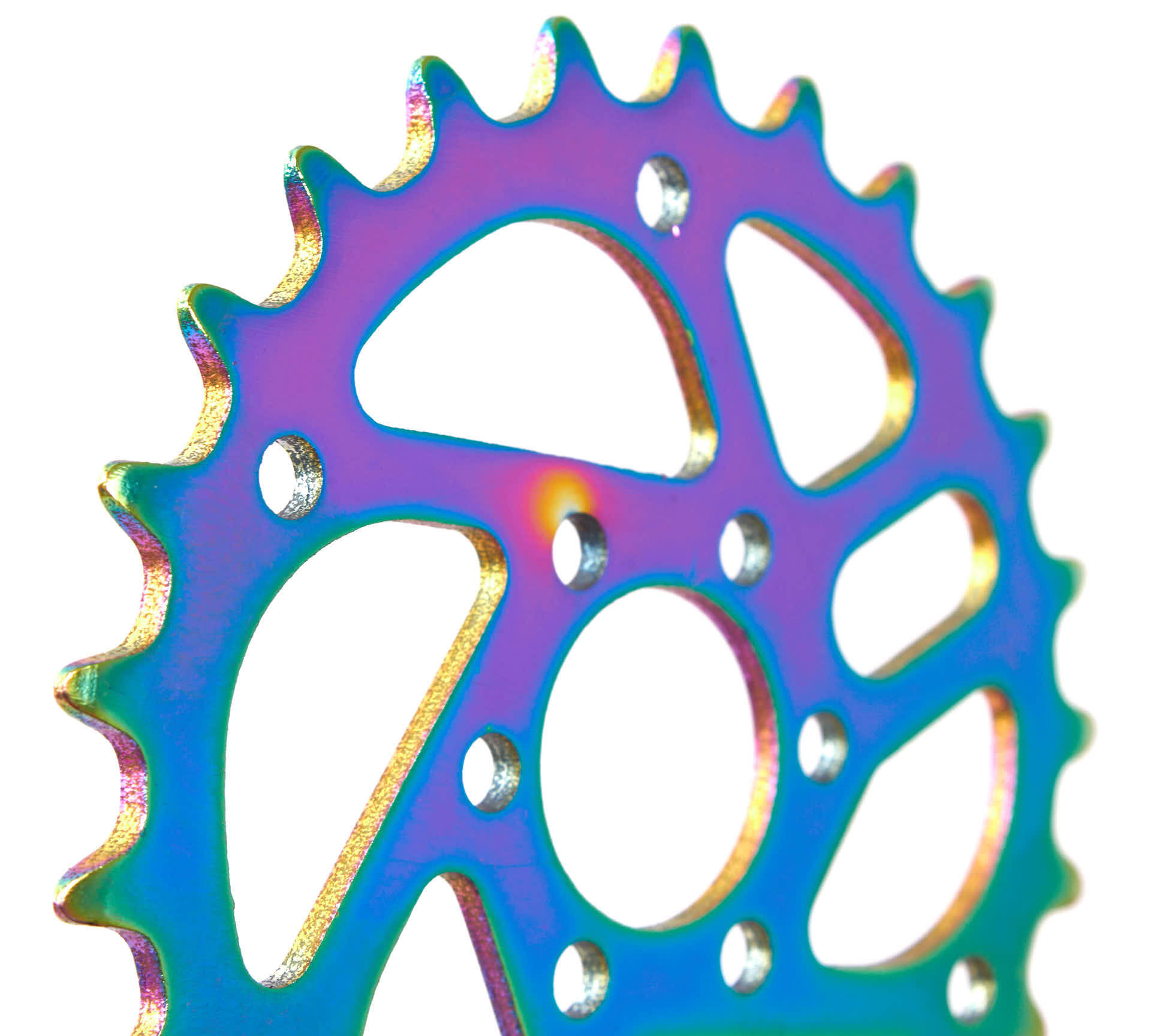BMX KETTENBLATT MVP OIL SLICK 25T KHEBIKES 4/5