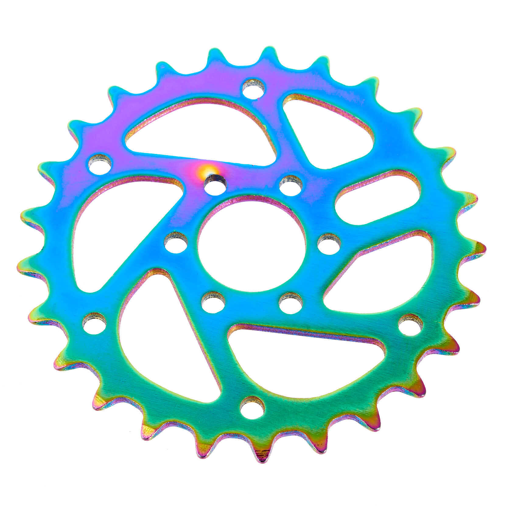BMX KETTENBLATT MVP OIL SLICK 25T KHEBIKES 2/5