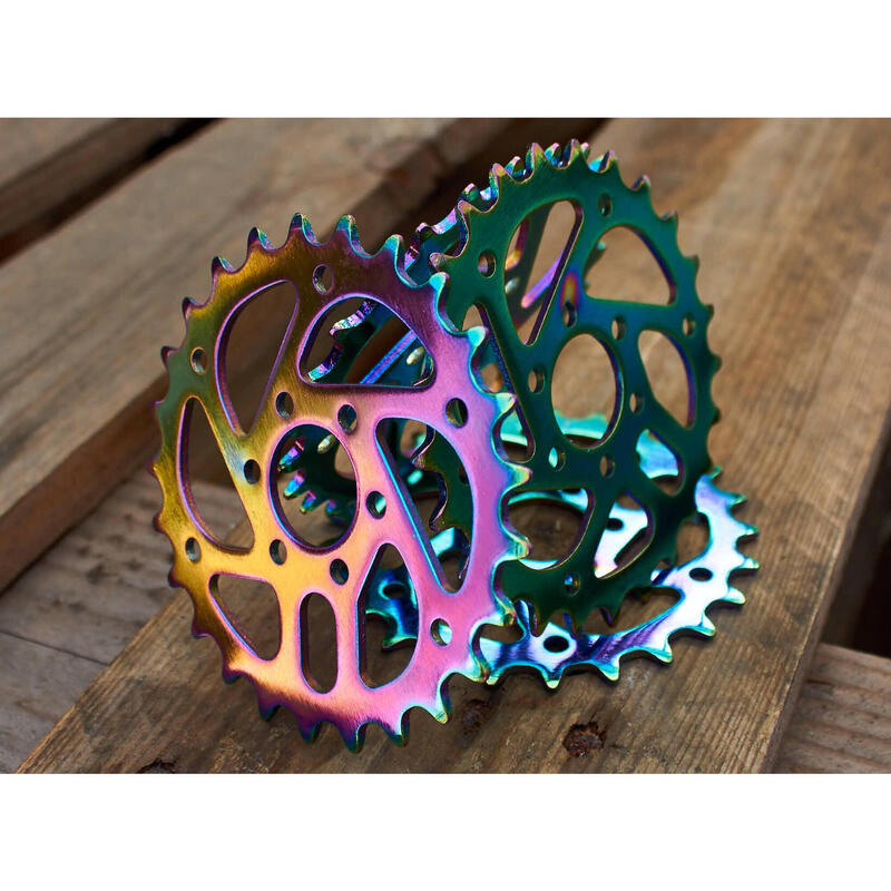 BMX CHAINRING MVP OIL SLICK 25T KHEBIKES