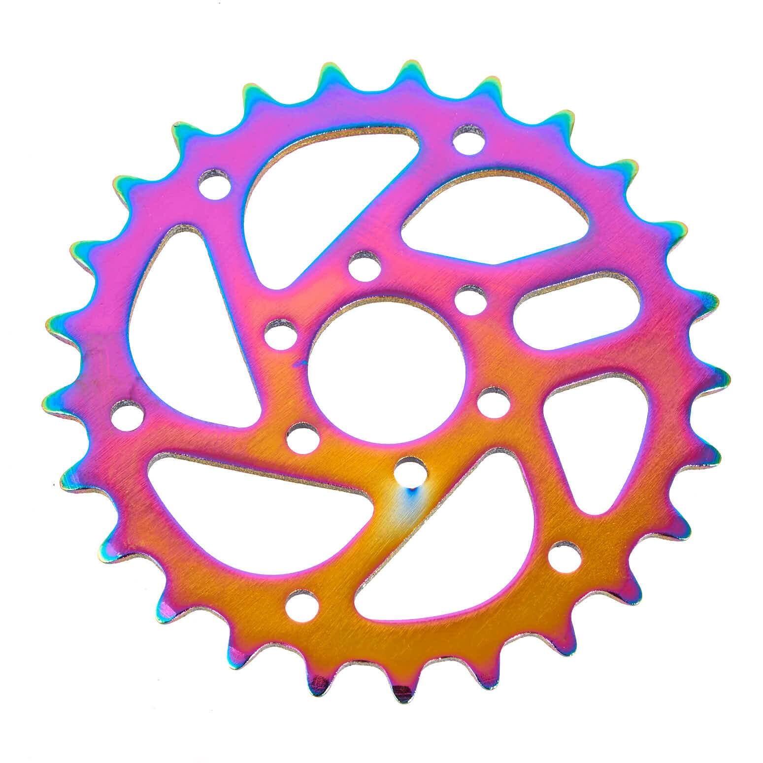 KHEBIKES BMX ŘETĚZOVÝ KROUŽEK MVP OIL SLICK 25T KHEBIKES