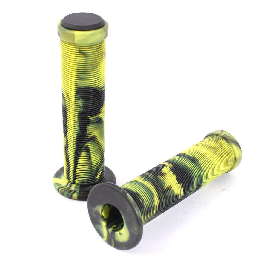 KHEBIKES PUÑOS BMX 2TONE NEGRO AMARILLO 130MM KHEBIKES
