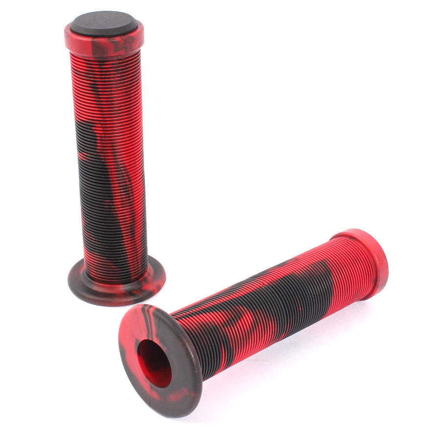 KHEbikes ACME 2TONE BMX Grips Black Red 130 mm