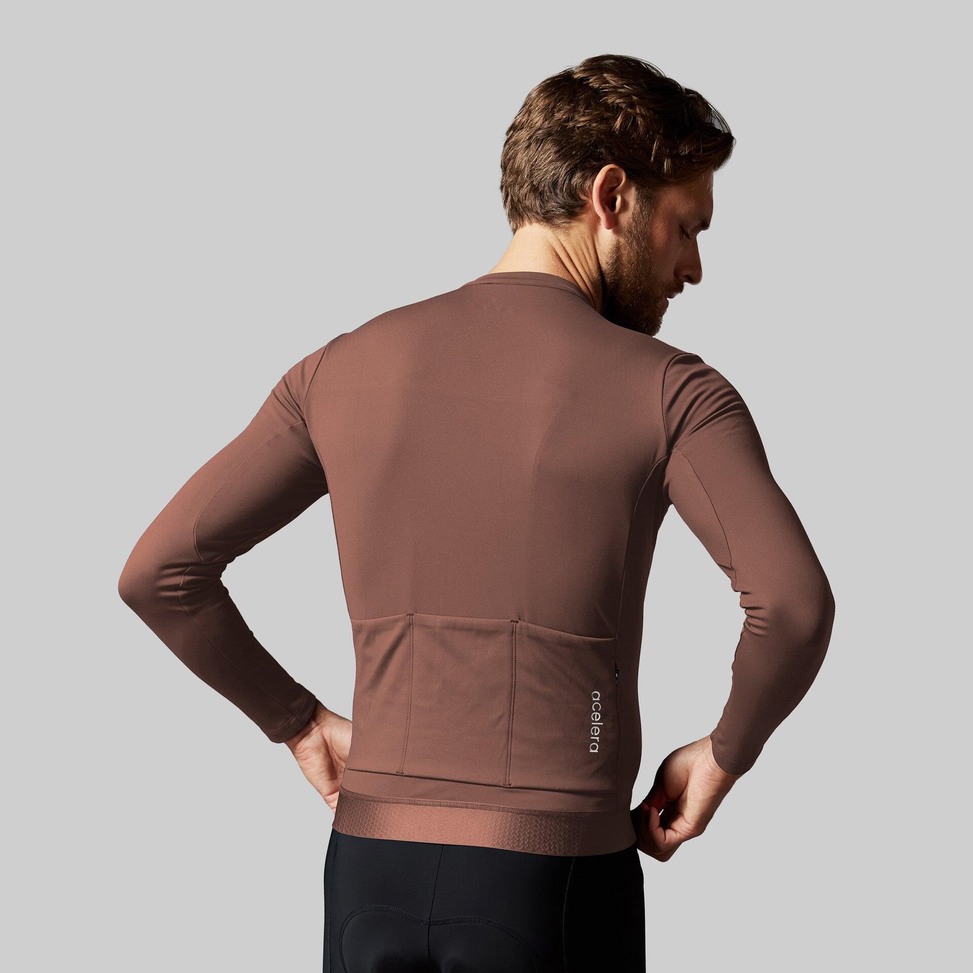 Professional Pánský dres Termo Fleece Dlouhý rukáv Cyklistický 2/7