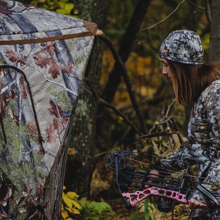 STAND DE CHASSE BLIND OX 4 BLOODTRAIL® BACKWOODS 3/7