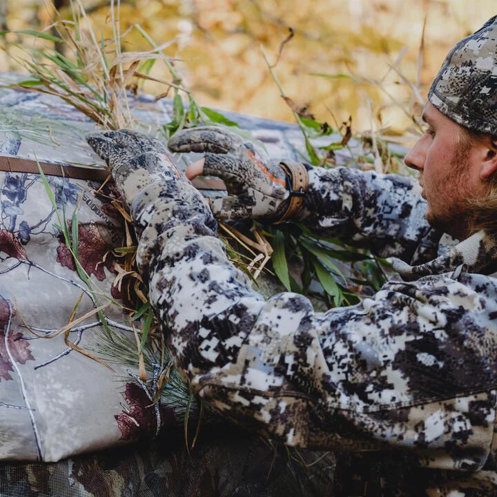 STAND DE CHASSE BLIND OX 4 BLOODTRAIL® BACKWOODS 5/7
