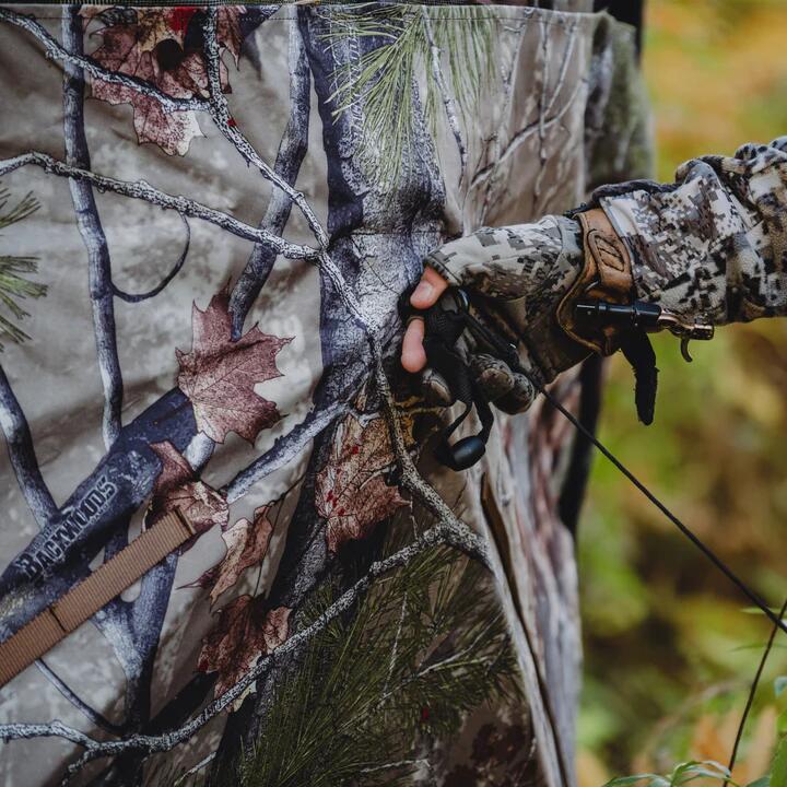 STAND DE CHASSE BLIND OX 4 BLOODTRAIL® BACKWOODS 4/7