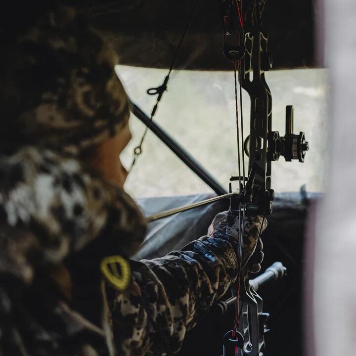 STAND DE CHASSE BLIND OX 4 BLOODTRAIL® BACKWOODS 6/7