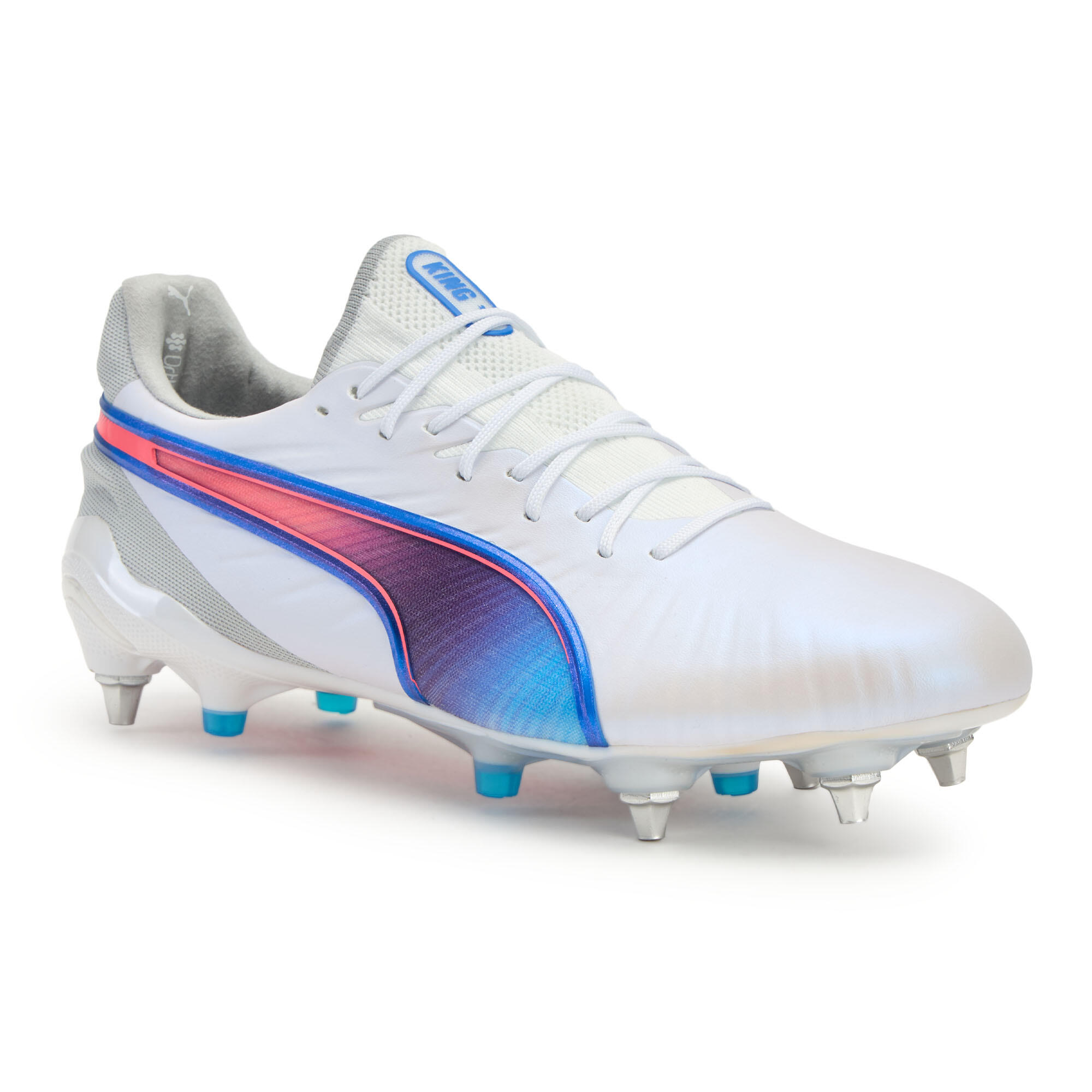 Puma - Chaussures De Football Pour Hommes Puma King Ultimate Mxsg - Chaussures De Football - Blanc - 40 - Decathlon
