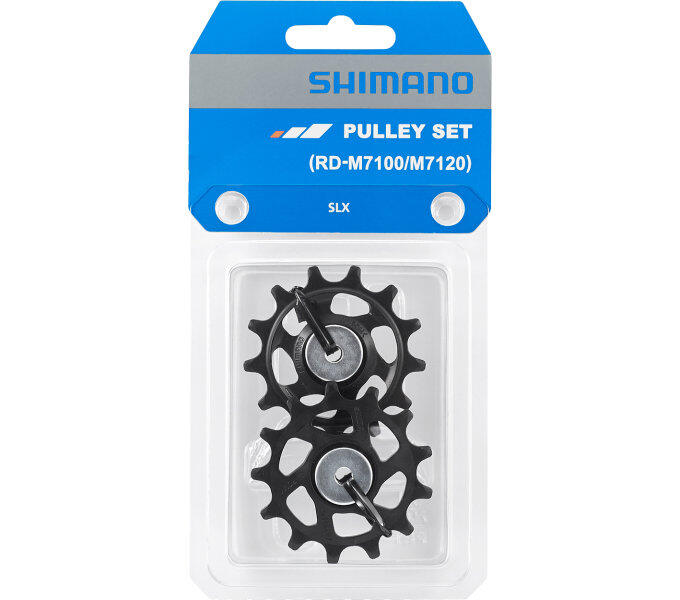 SHIMANO Set di 2 pulegge per deragliatore di bicicletta Shimano SLX M7100