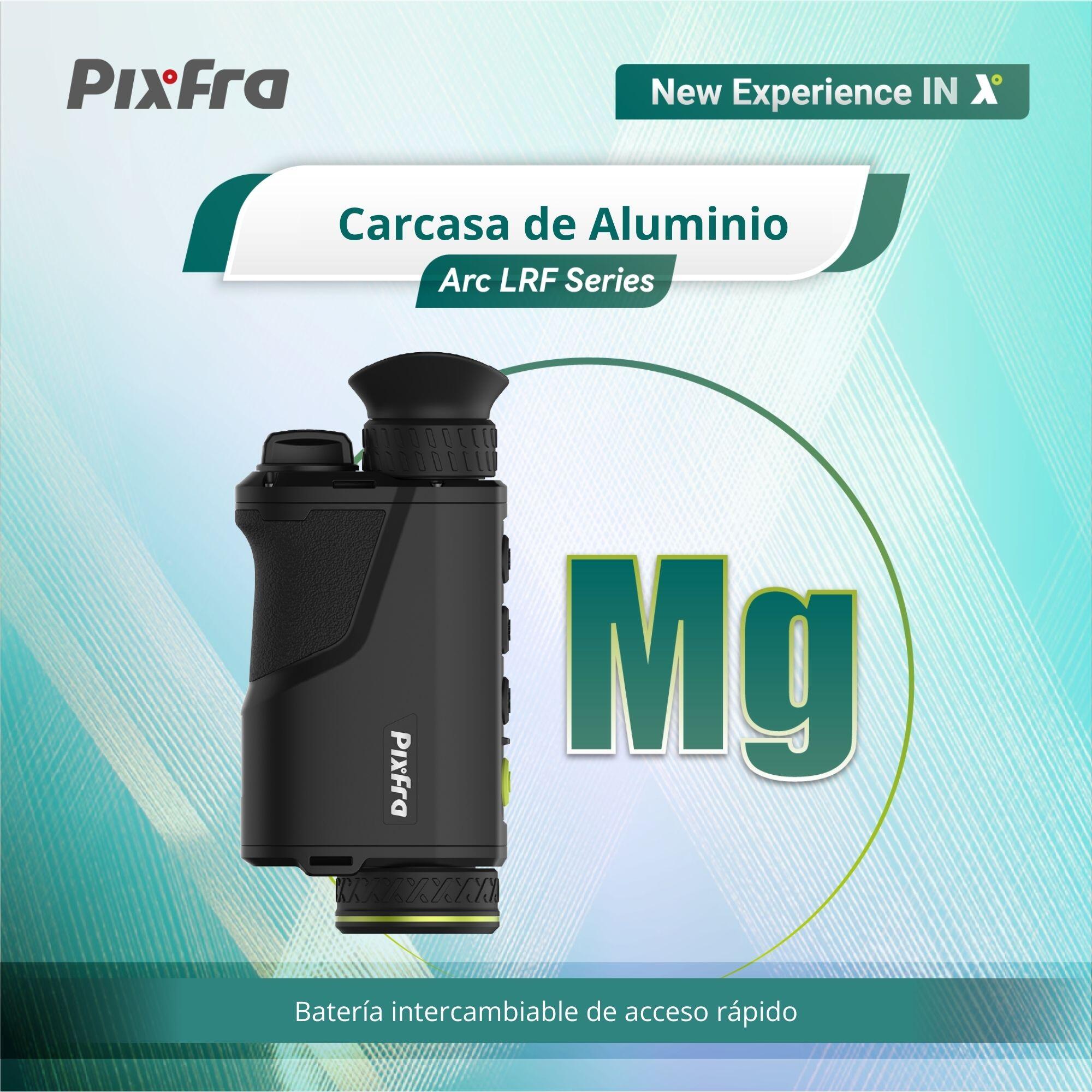 Monocular Térmico 25 mm 1300 m ARC LRF A625P <20mK con Telémetro PIXFRA S640x512 7/7