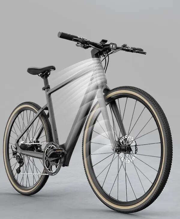 Bicicleta Elétrica - Fiido C21- Cinza - Tam. L - Lim. 25kmh 2/7