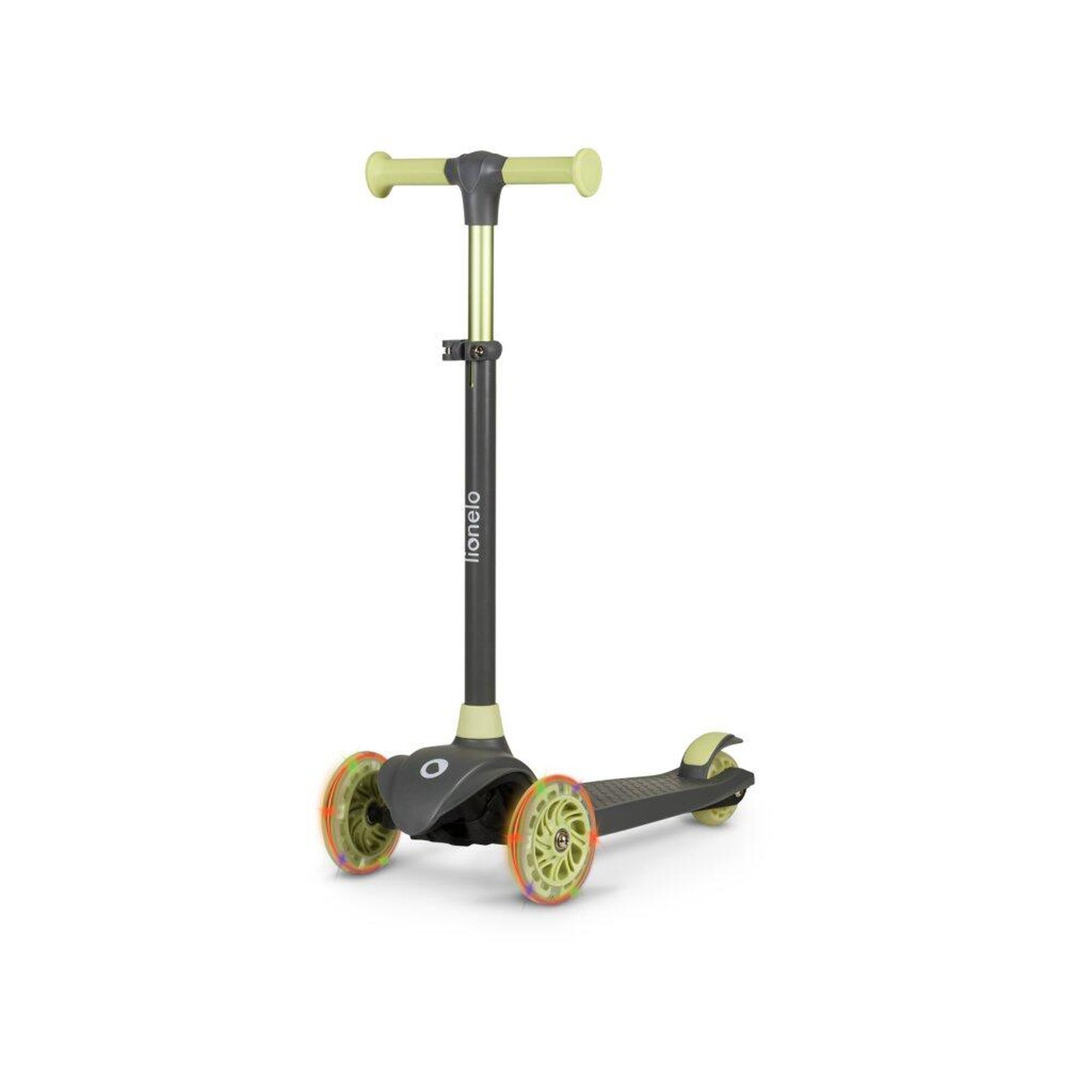 LIONELO Koloběžka Lionelo Jessy Grey Green