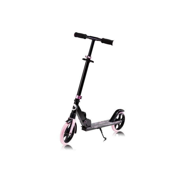Koloběžka Lionelo Luca black carbon pink