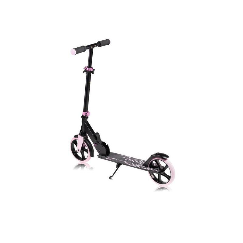 Koloběžka Lionelo Luca black carbon pink