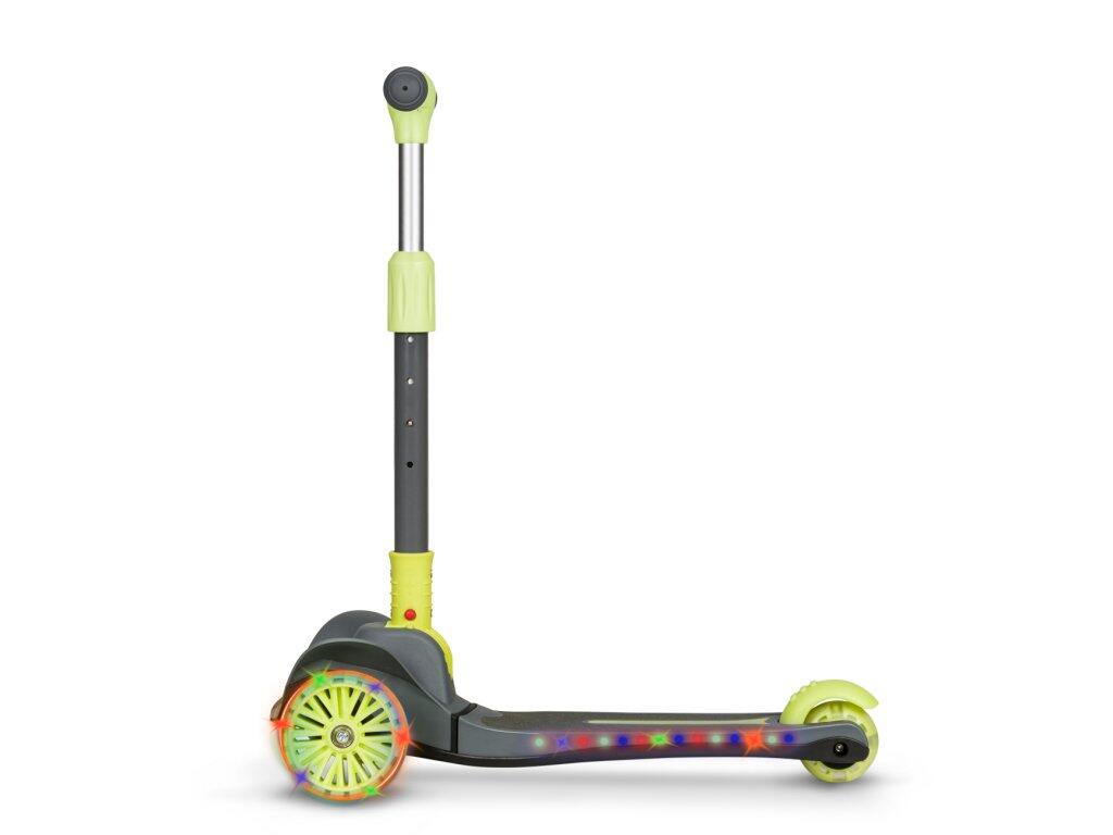Patinete Lionelo Timmy LED 3 ruedas plegable 50 kg 3/7