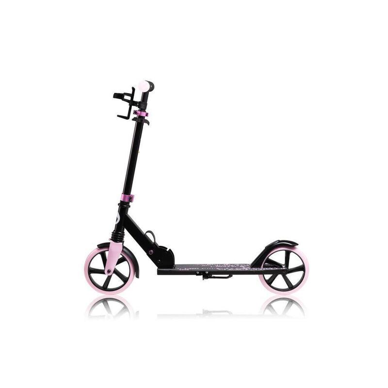 Koloběžka Lionelo Luca black carbon pink
