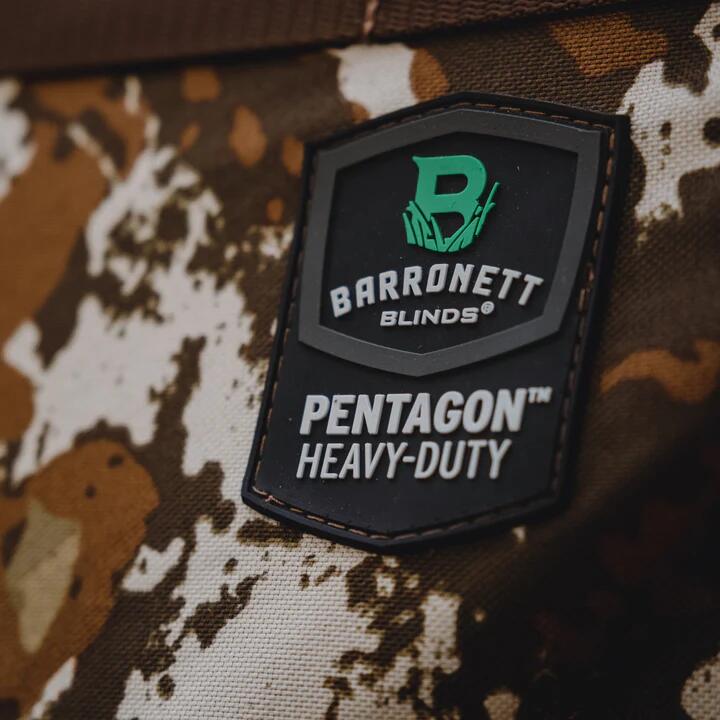 SUPPORT DE CHASSE À LA MOISSON BLIND PENTAGON™ HEAVY-DUTY CRATER™ 7/7