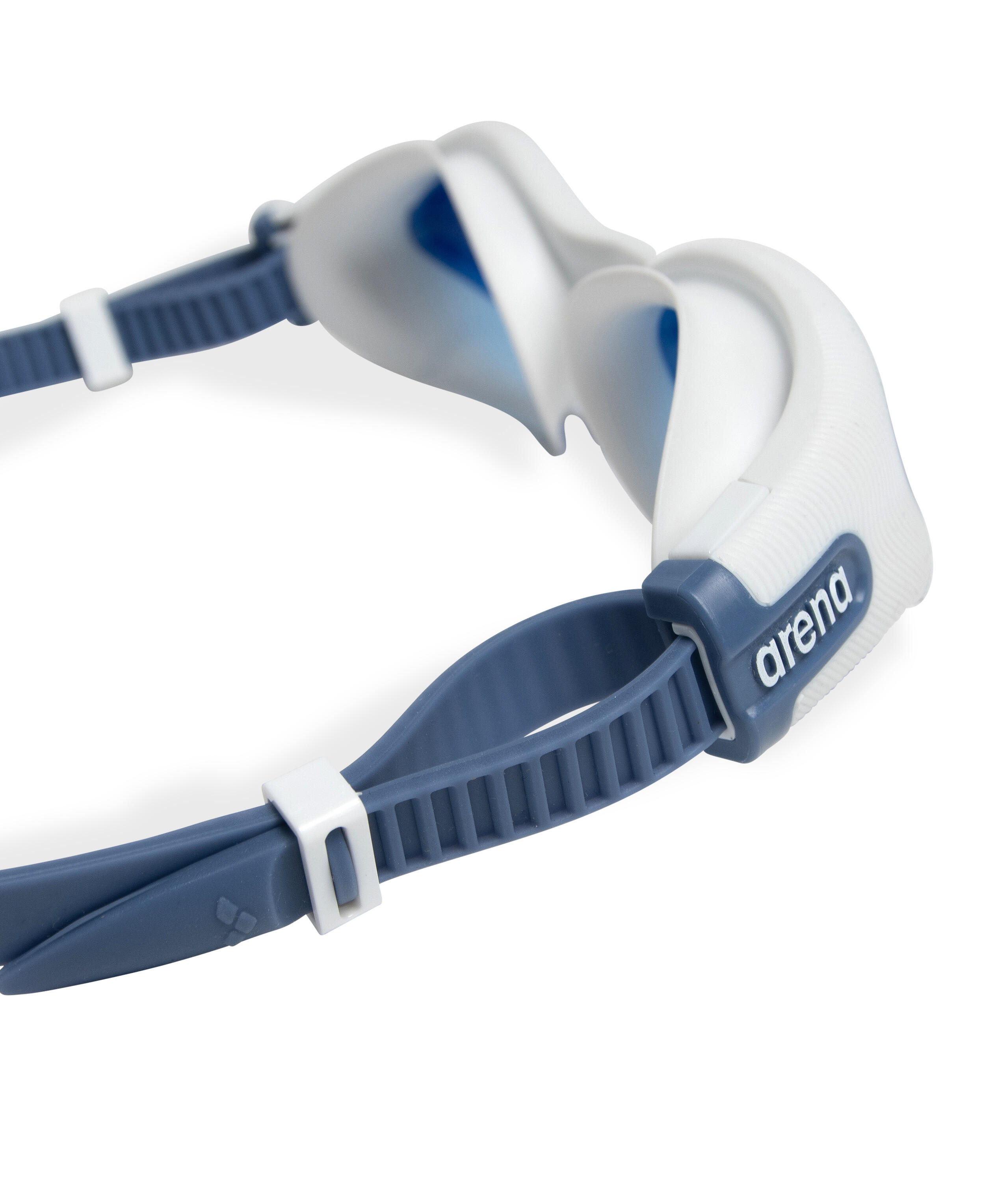 The One Plus Arena Swimming Goggles - Blue/White/Gray 6/7