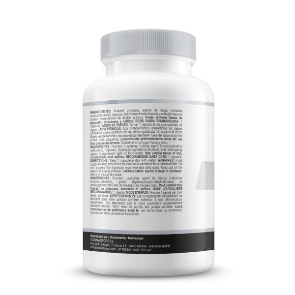 NAC 300 mg - 120 kapsułek roślinnych MASMUSCULO 5/6
