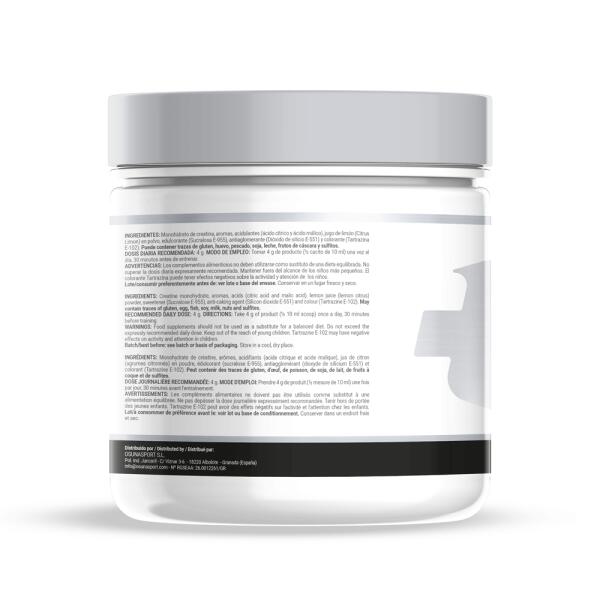 Creatina monoidrato (Creapure®) - Bevanda energetica da 300 g MASmusculo 4/6
