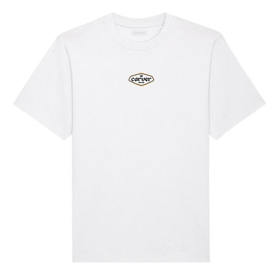 T Shirt 90's Logo - Blanc - Taille M - Carver