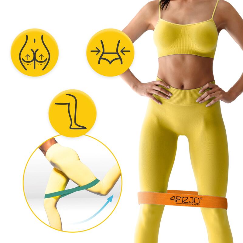 Set de 3 benzi din material textil FLEX BAND