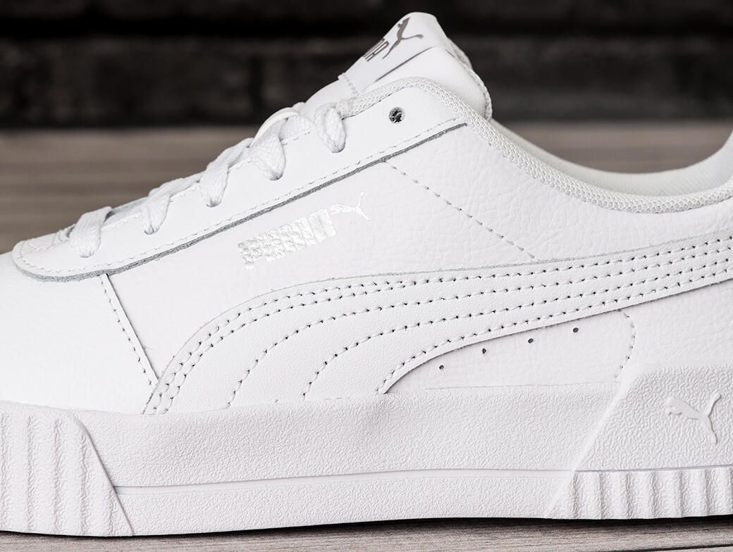 Sportschoenen Vrouw Puma Carina L Wit 6/7