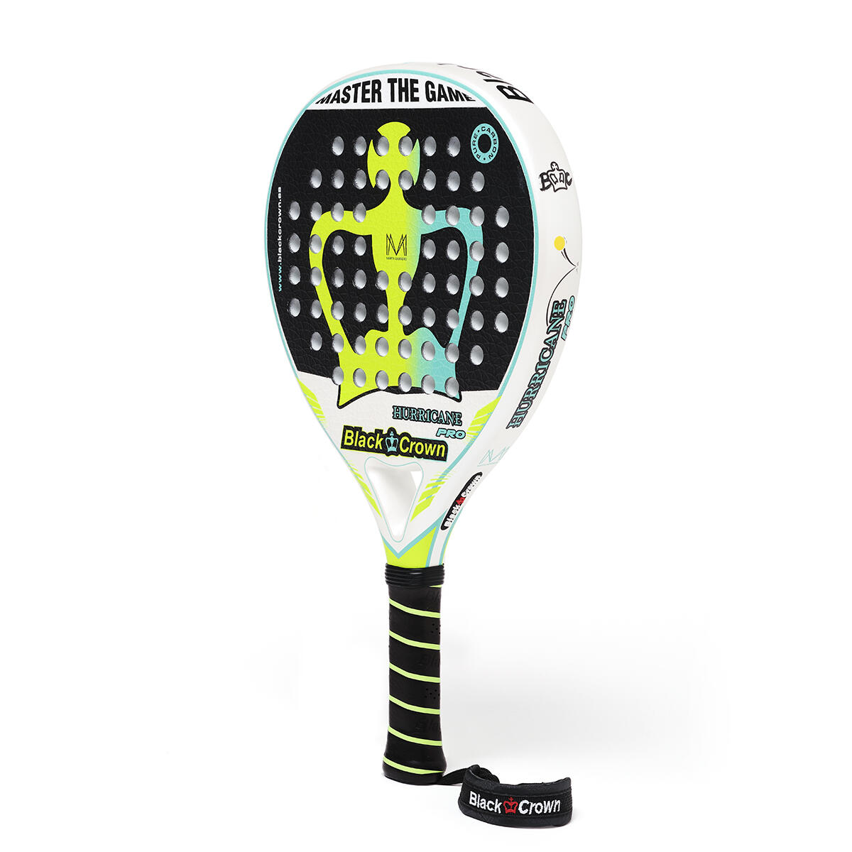 Raquete de Padel Adulto Furacão Black Crown Pro 2/5