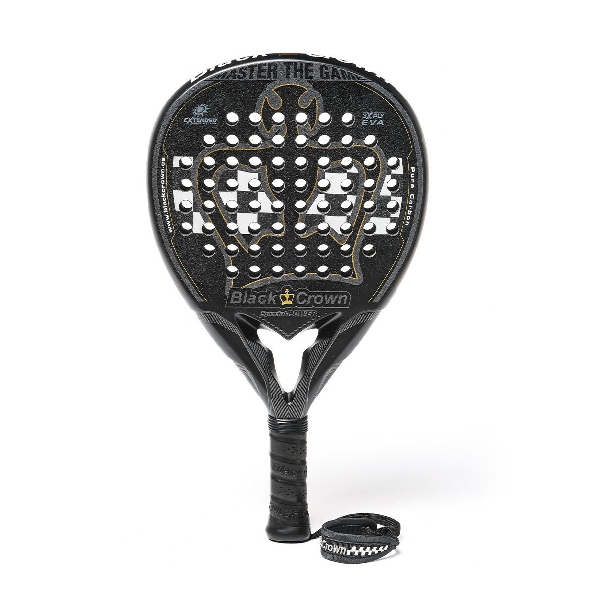 BLACK CROWN Paddle tennisracket Black Crown Special Power